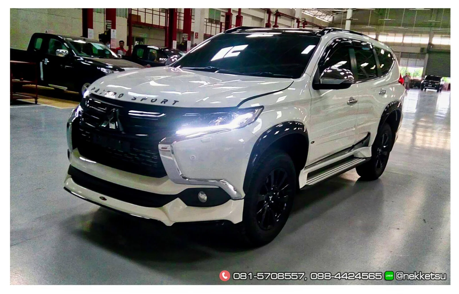 รูปชุดแต่ง ชุดแต่ง Mitsubishi Pajero Sport AMT 2016 2019 V2 ภาพที่ 4