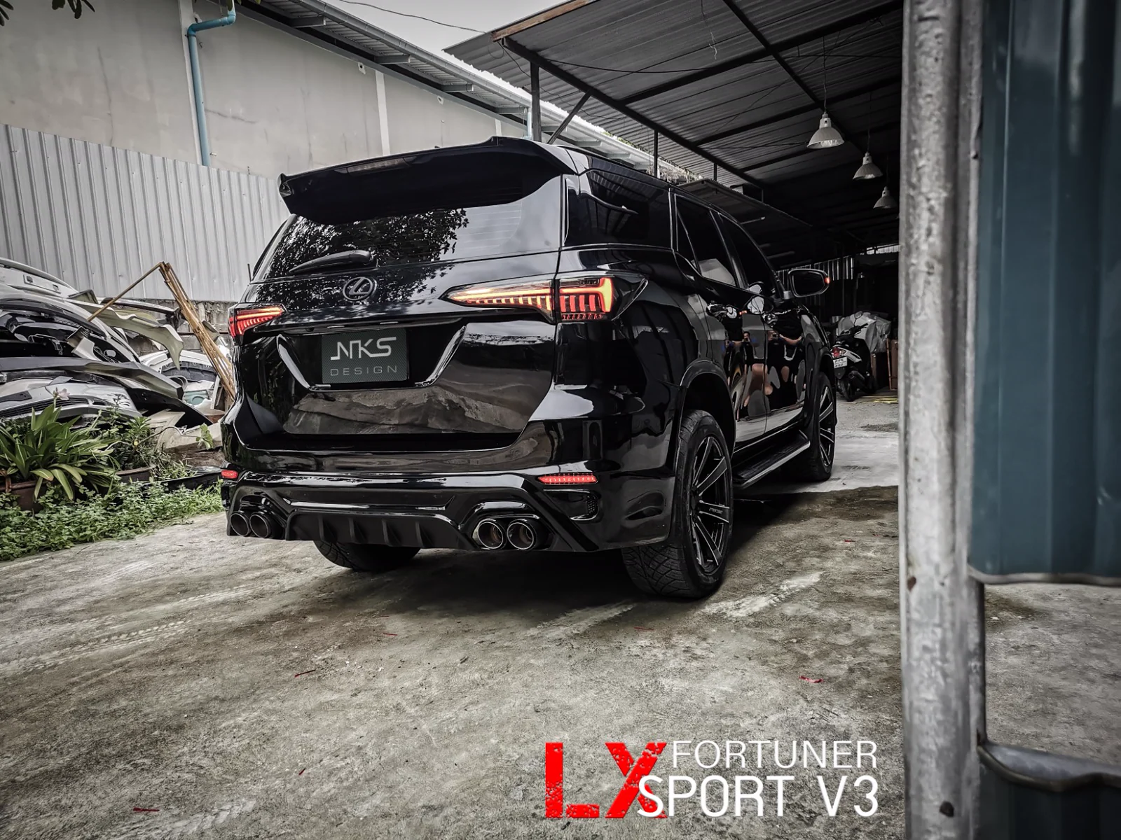 รูปชุดแต่ง ชุดแต่ง Toyota Fortuner 2020 2024 Lexus V.3 ภาพที่ 7