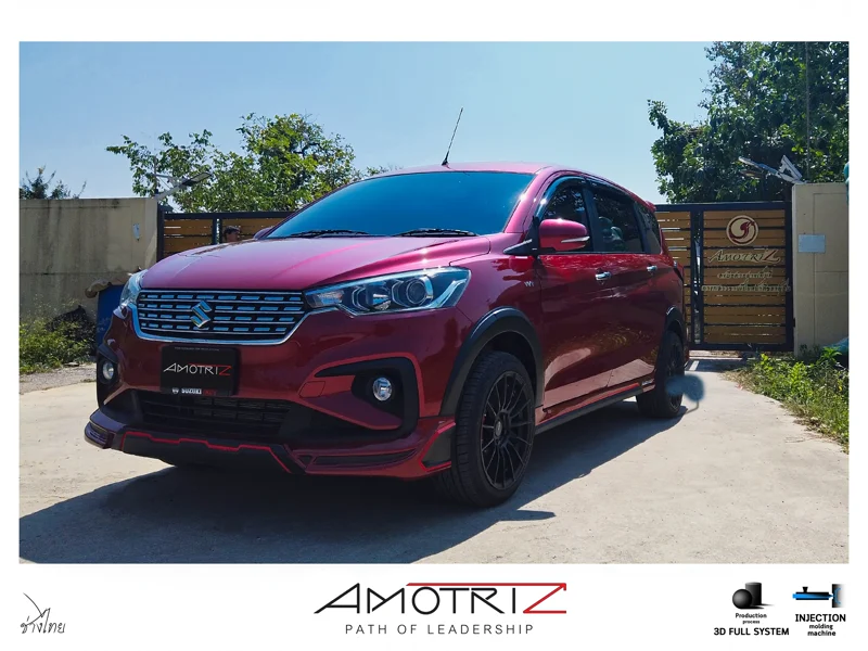 Suzuki Ertiga 2019 V.1 bodykits by Amotriz - SUZUKI Suzuki Ertiga 2019 V.1 bodykits by Amotriz ชุดแต่งรถ ภาพ 4