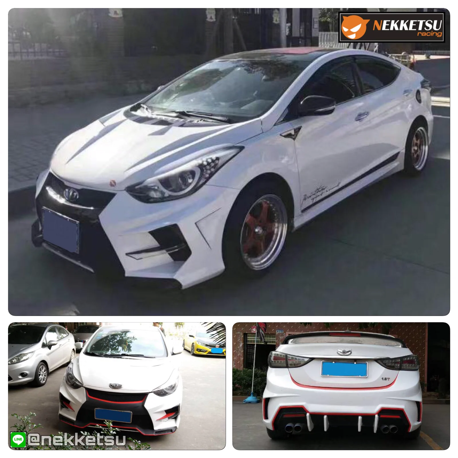 ชุดแต่ง Hyundai Elantra 2011 2015