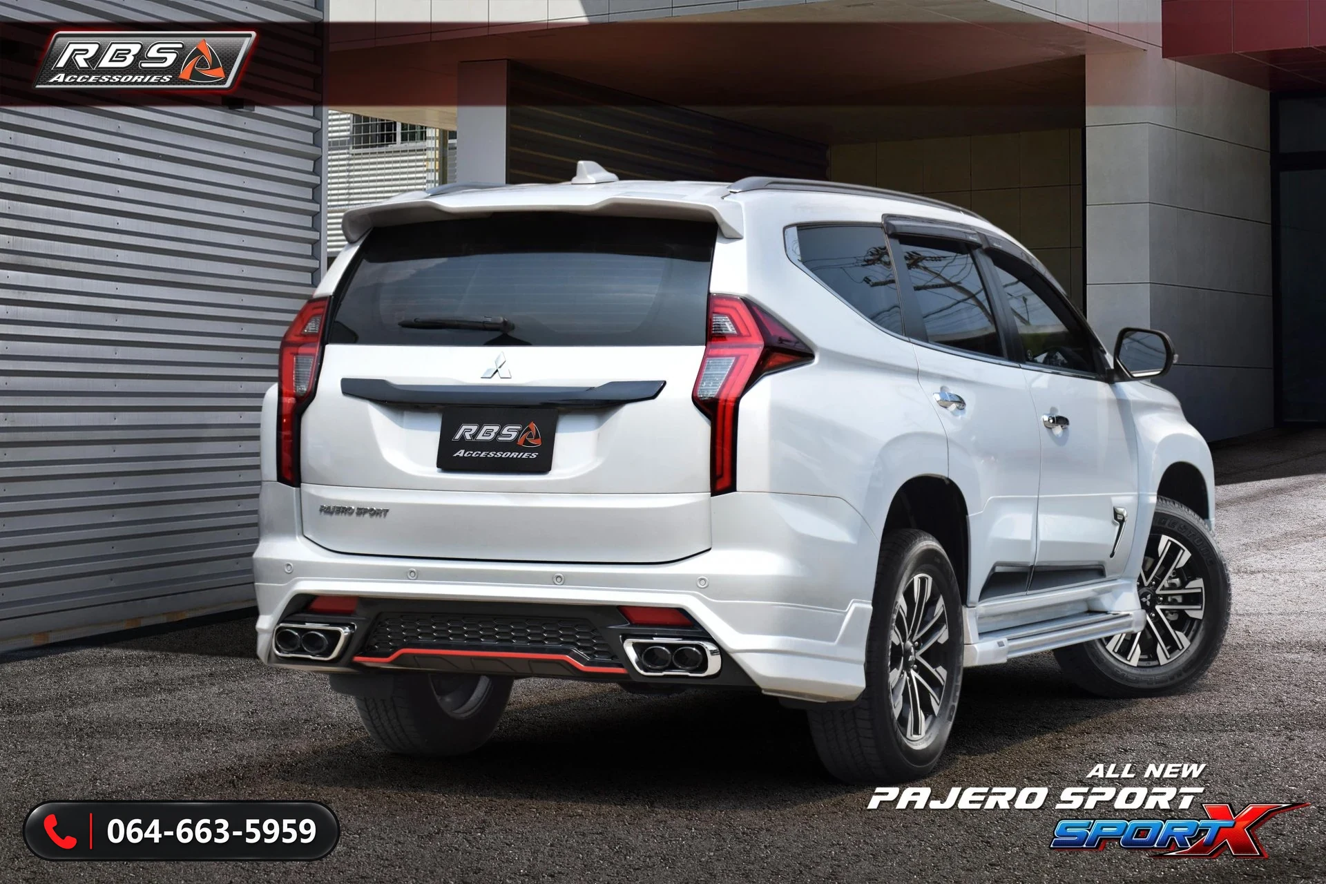ชุดแต่ง MITSUBISHI PAJERO 2019 SPORT-X RBS ภาพ 4