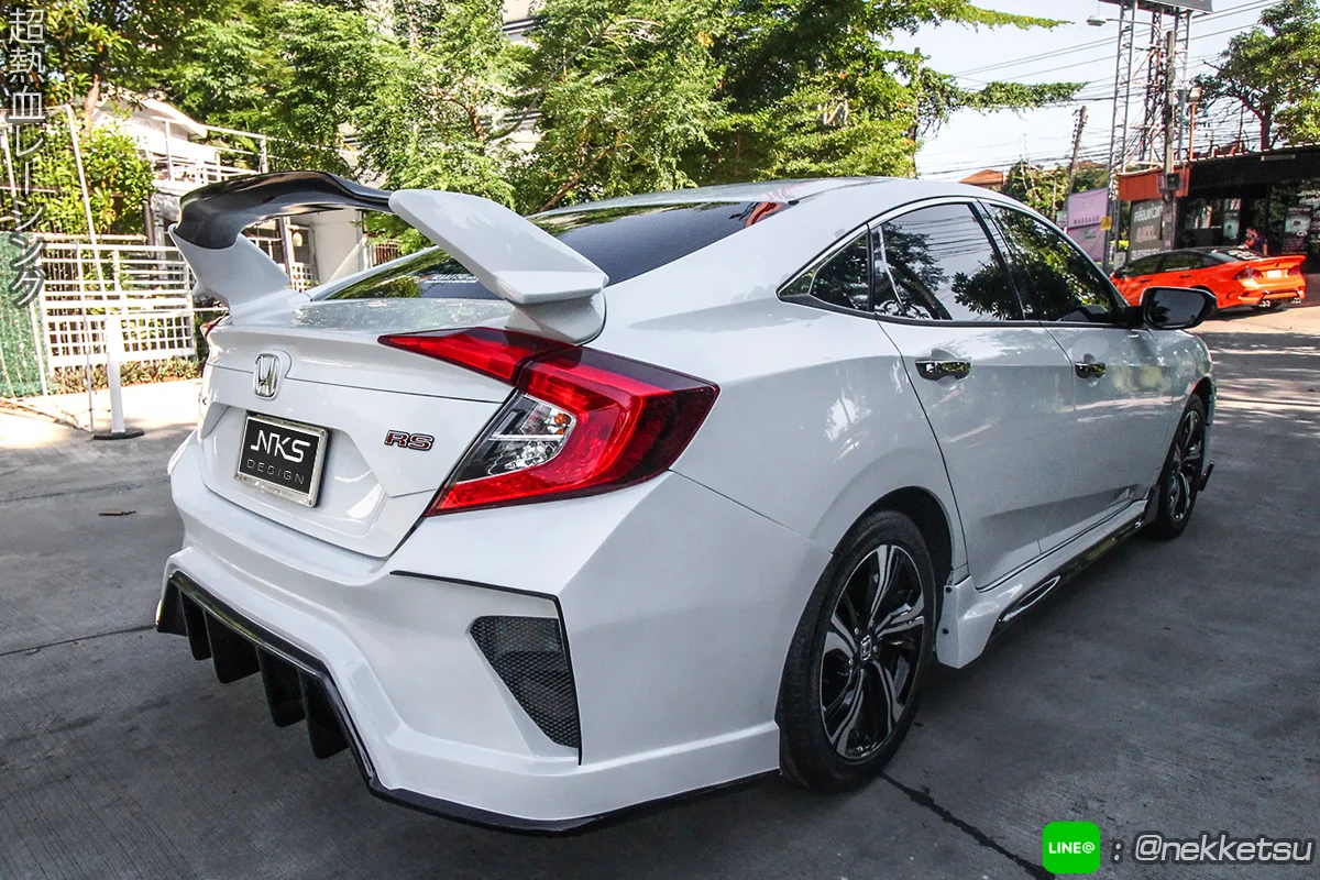 รูปชุดแต่ง ชุดแต่ง Honda Civic FC 16 21 Type X ธรรมดา V2 ภาพที่ 16