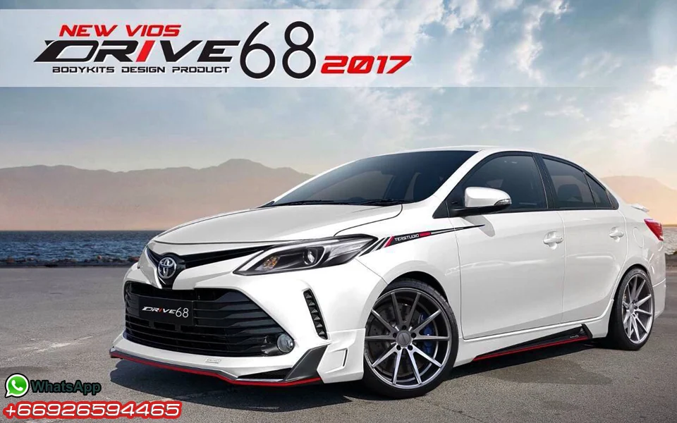 รูปชุดแต่ง ชุดแต่ง Toyota Vios 13 16 Drive68 ภาพที่ 3