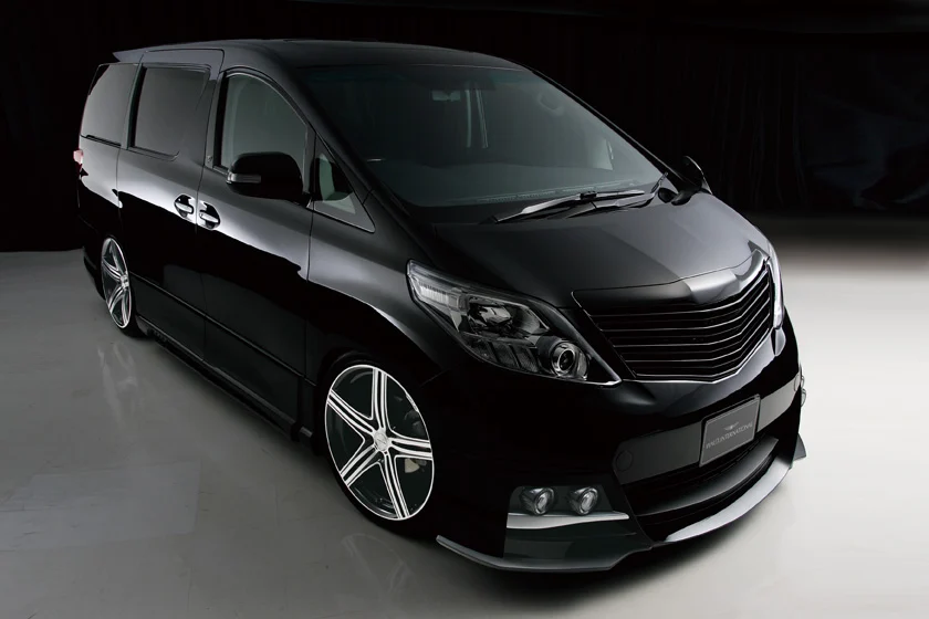 ชุดแต่ง TOYOTA ALPHARD WALD Japan สปอร์ตไลน์ แบล็กไบซัน เอดิชัน ภาพ 5