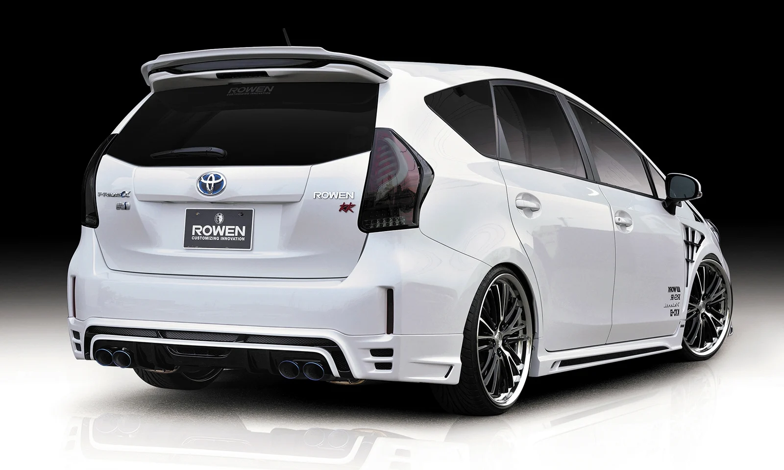 ชุดแต่ง TOYOTA 40 PRIUS α MODEL ZVW40/41 2014.11~Rowen Japan ภาพ 5