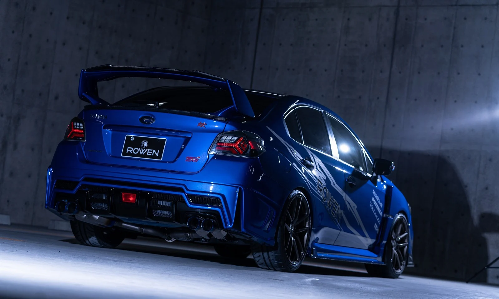 ชุดแต่ง SUBARU WRX STI/S4 D-E VAB/VAG 2017.6~2019.4 Rowen Japan ภาพ 2