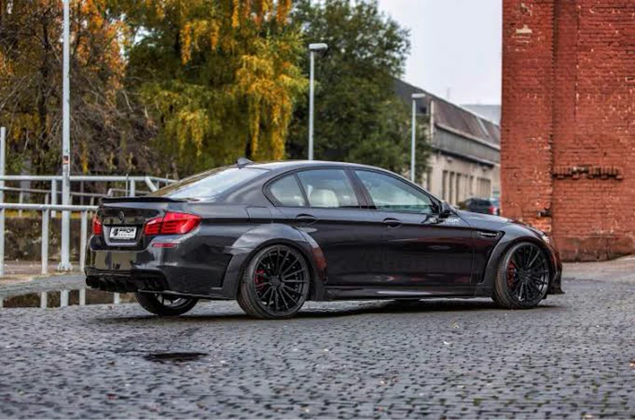 รูปชุดแต่ง ชุดแต่ง BMW Series5 F10 F11 2010 2017 PD Wide Body ภาพที่ 3