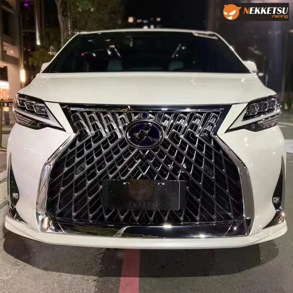 รูปชุดแต่ง ชุดแต่ง TOYOTA Alphard AH30 2018 2021 หน้า Lexus LM ภาพที่ 4