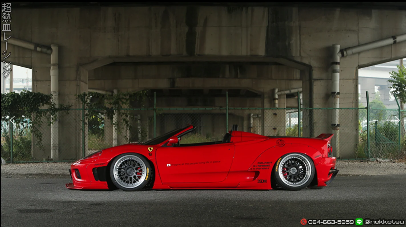 รูปชุดแต่ง ชุดแต่ง Ferrari 360 LB WORK ภาพที่ 2