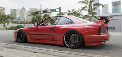 วิงสปอยเลอร์ท้าย Pandem BMW 8 SERIES E31 V1.0 ภาพสินค้า 1