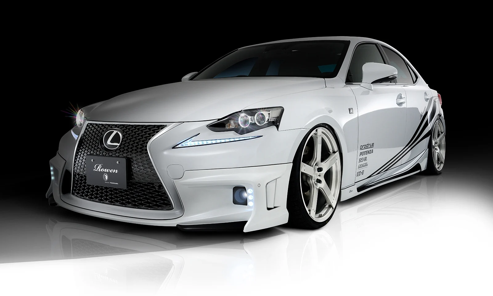 ชุดแต่ง LEXUS IS F-SPORT 350/300h/200t/250 GSE3#/AVE30/ASE30 2013.05~2016.09 Rowen Japan ภาพ 3