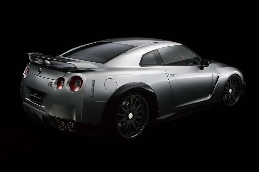 ชุดแต่ง NISSAN GT-R WALD Japan สปอร์ตไลน์ แบล็กไบซัน เอดิชัน ภาพ 9