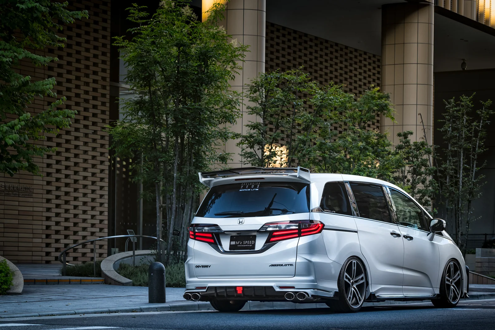 รูปชุดแต่ง ชุดแต่ง Honda Odyssey 2013 2017 MZ Speed V3 ภาพที่ 17
