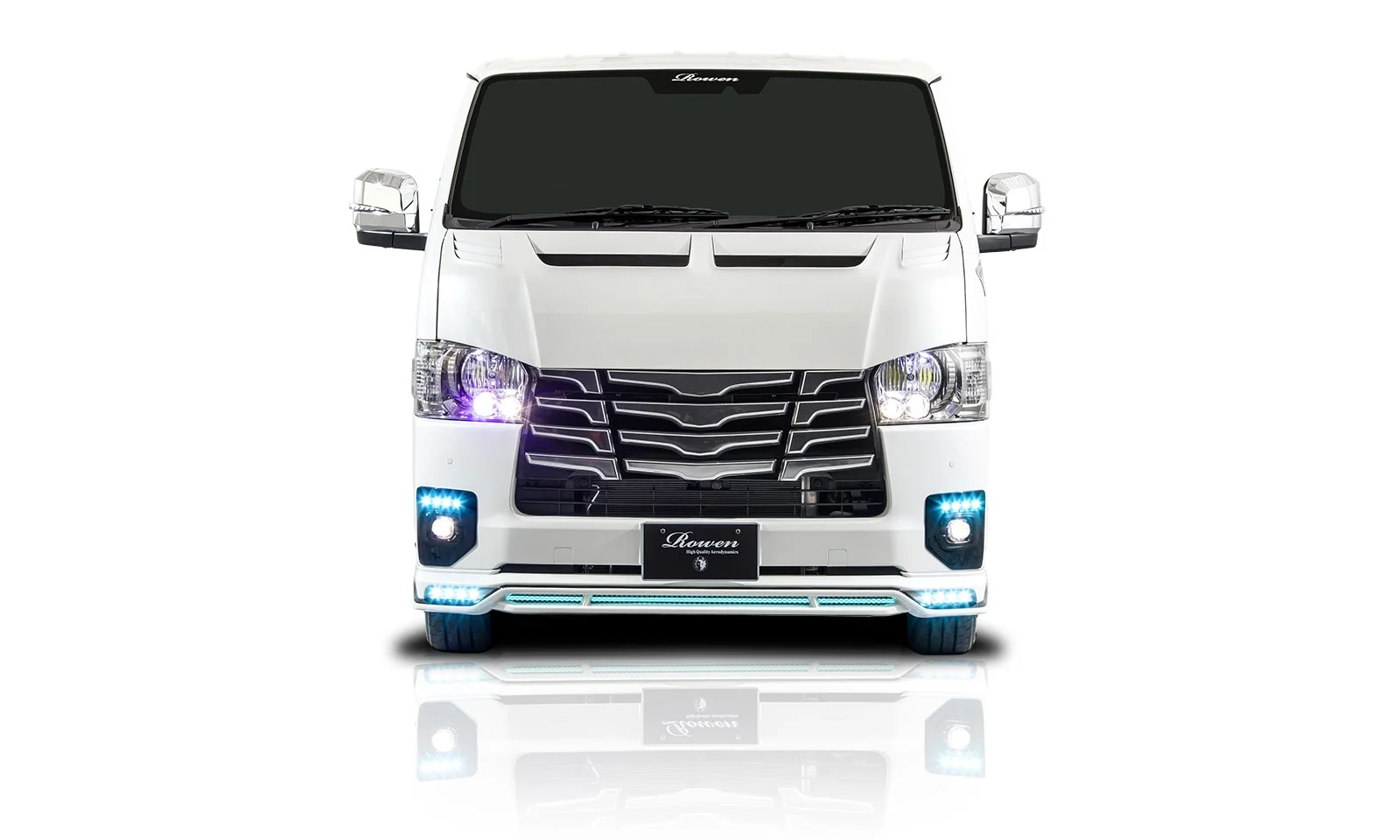 ชุดแต่ง TOYOTA 200HIACE 7 /8 /9 GDH/TRH20# 2022.4/2024.2/2025.06~Rowen Japan ภาพ 7