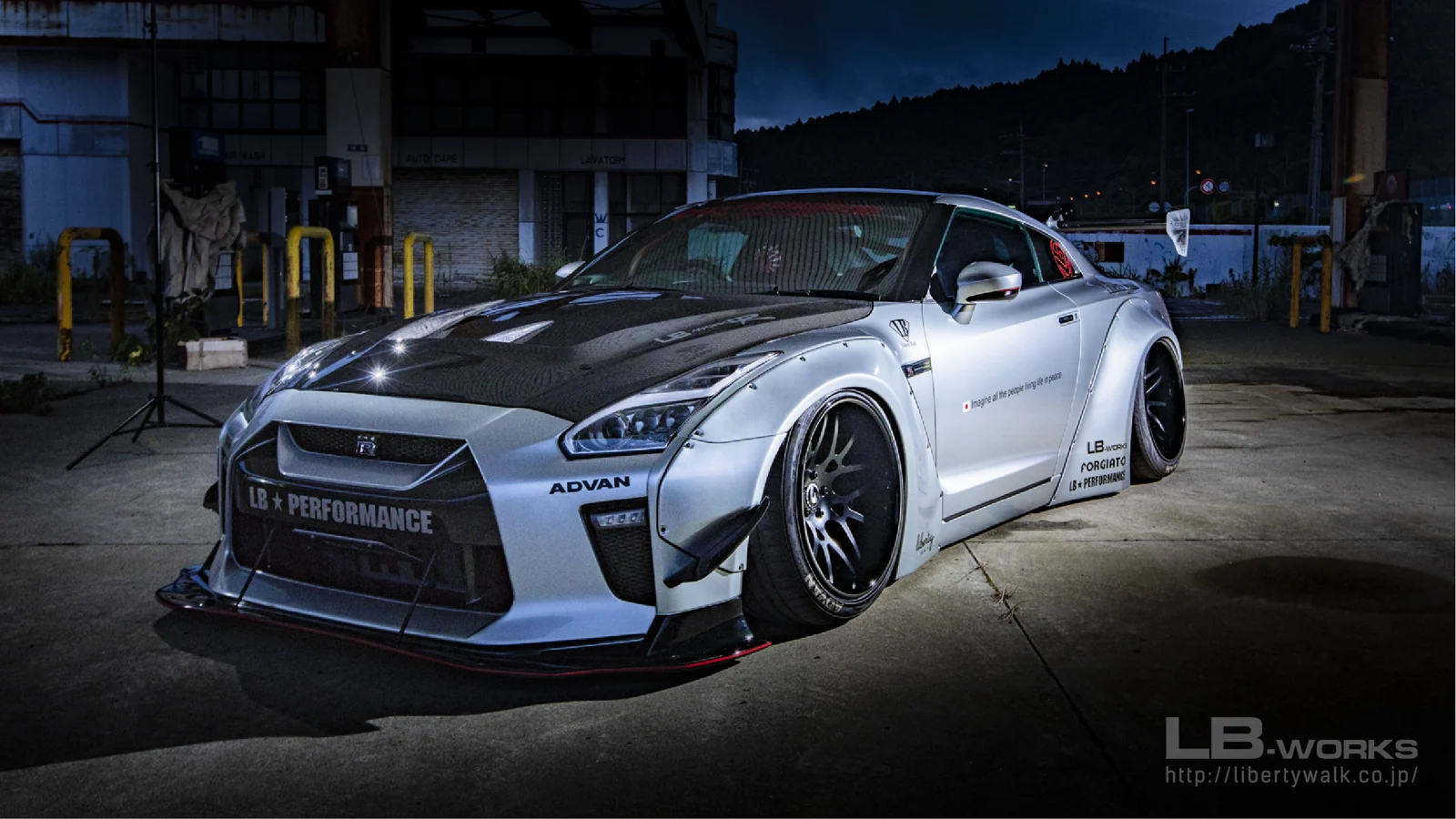 รูปชุดแต่ง ชุดแต่ง Nissan GTR R35 LB Work Type 1.5 ภาพที่ 5