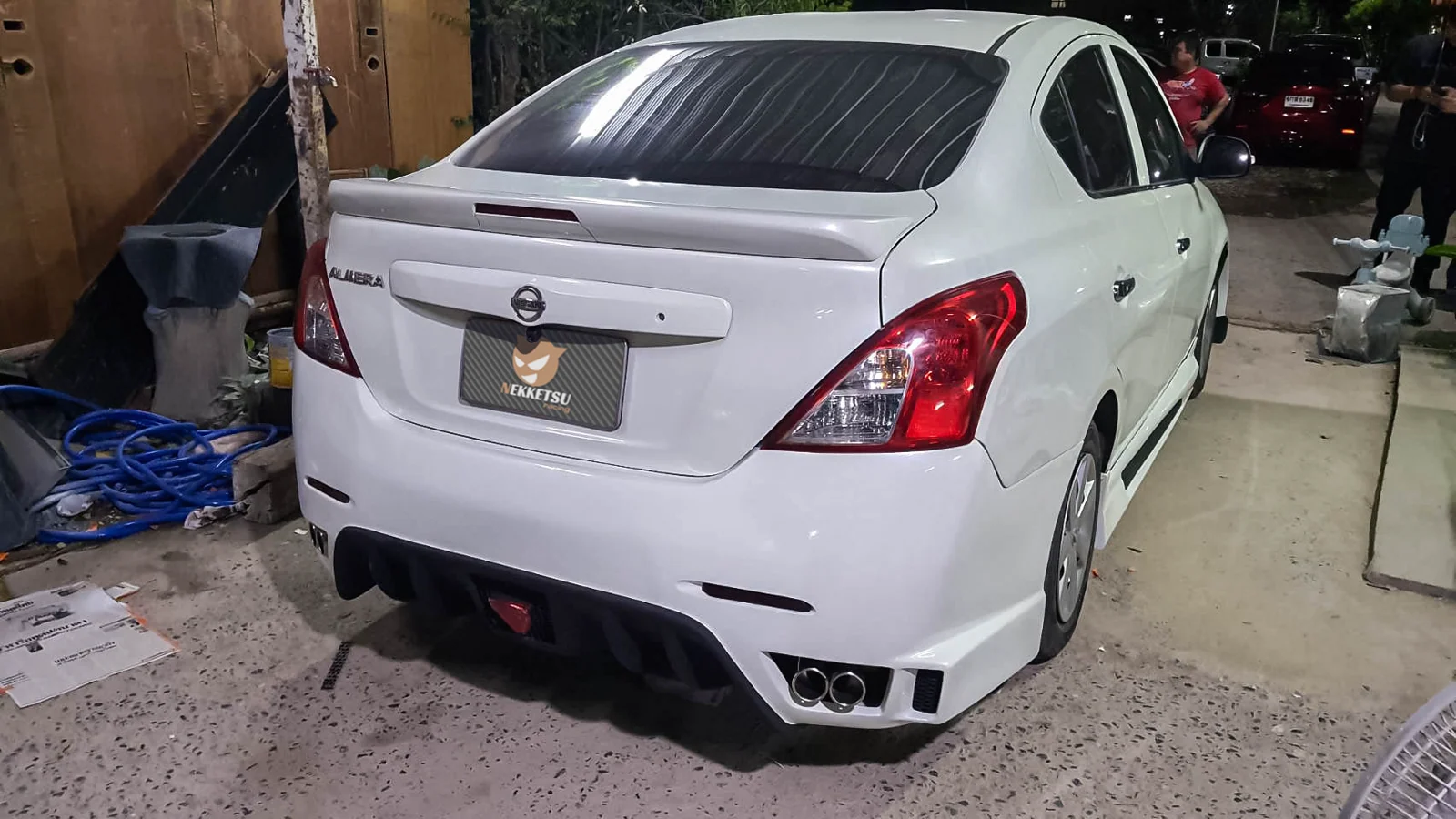 รูปชุดแต่ง ชุดแต่ง Nissan Almera 2008 2018 GTR ภาพที่ 12