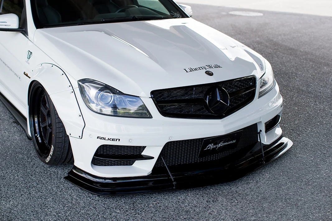 รูปชุดแต่ง ชุดแต่ง Mercedes-Benz C Class W204 2010 2014 LB WORK ภาพที่ 7