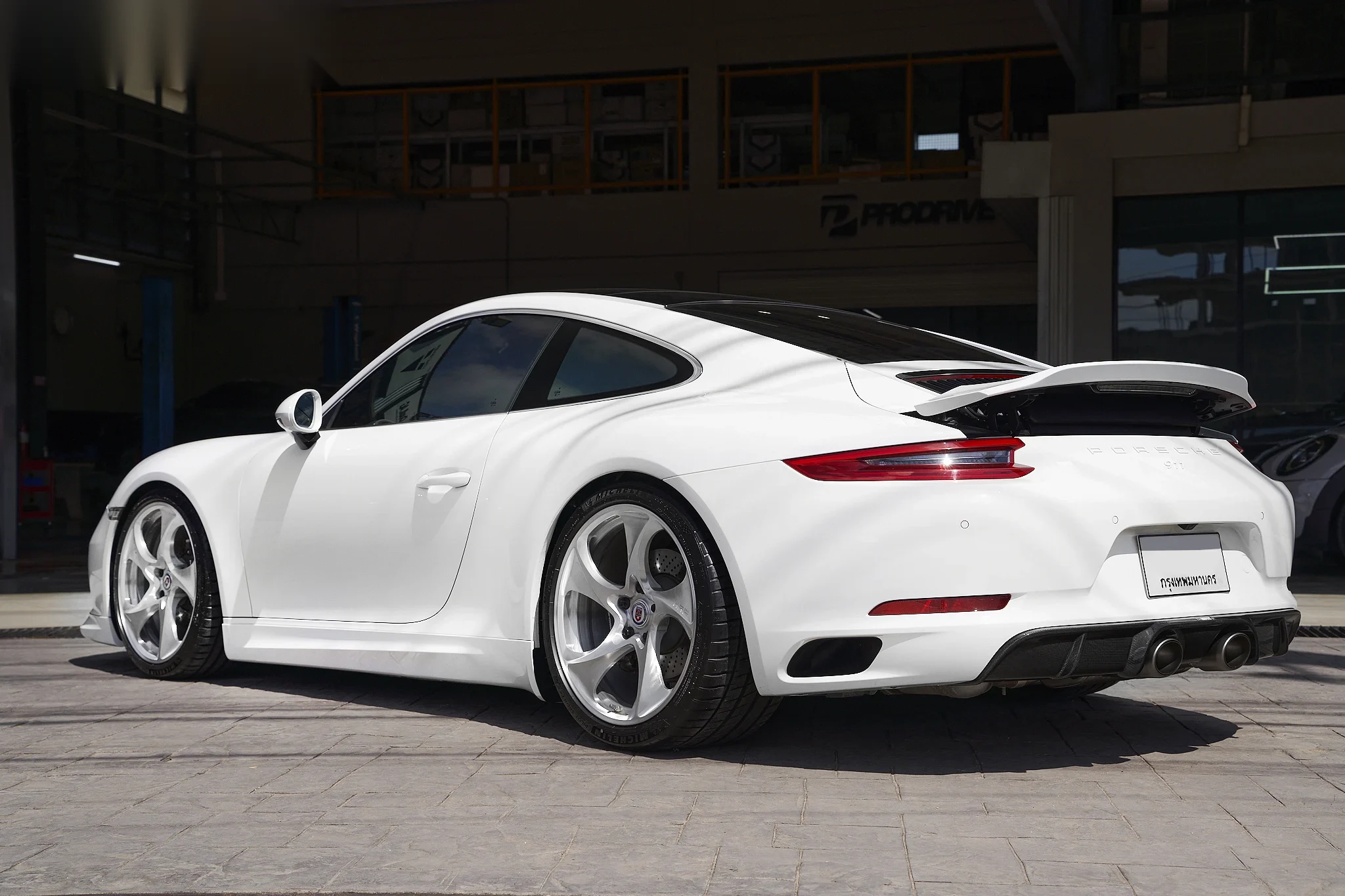ชุดแต่ง PORSCHE 991.2 SERIES Porsche Carrera 991.2 x สปอยเลอร์หลัง Sport Design Prodrive Shop ภาพ 2