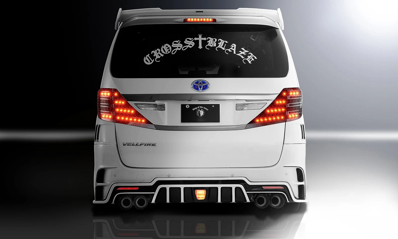 ชุดแต่ง TOYOTA 20 VELLFIRE Z/ZR-grade MODEL Bumper type ANH2#W/GGH2#W/ATH20W 2011.12~2015.1 Rowen Japan ภาพ 5