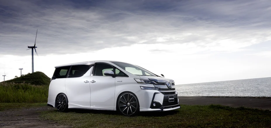 ชุดแต่ง TOYOTA VELLFIRE Z/ZA/ZR WALD Japan สปอร์ตไลน์ HALF TYPE ภาพ 17
