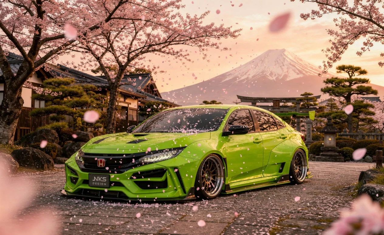 รูปชุดแต่ง ชุดแต่ง Honda Civic FC 16 21 GT Wide Body ภาพที่ 19