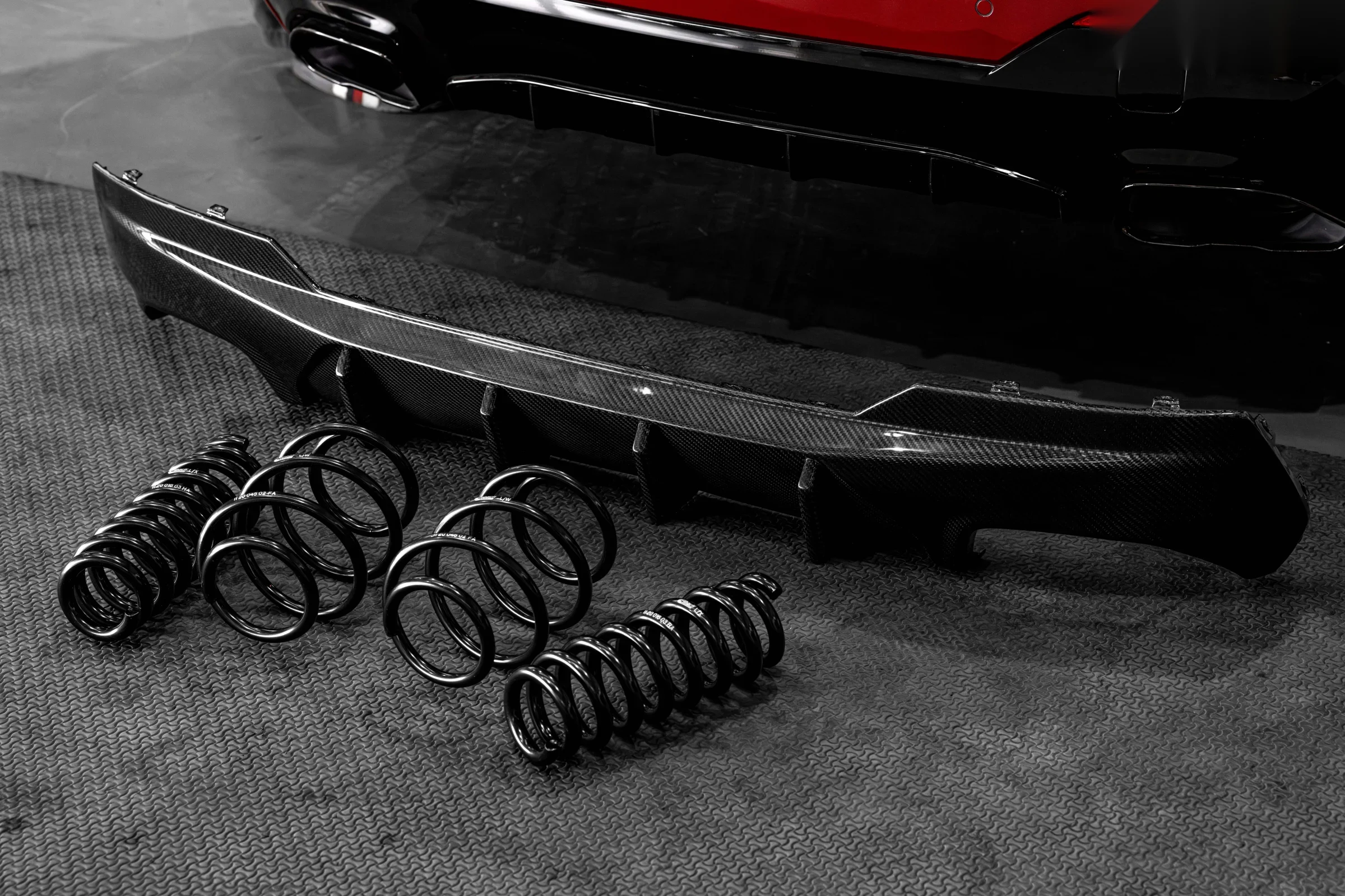 ชุดแต่ง BMW G22 BMW G22 M440i x Future Design ดิฟฟิวเซอร์ x Eibach Lowering Sprngs Prodrive Shop ภาพ 10