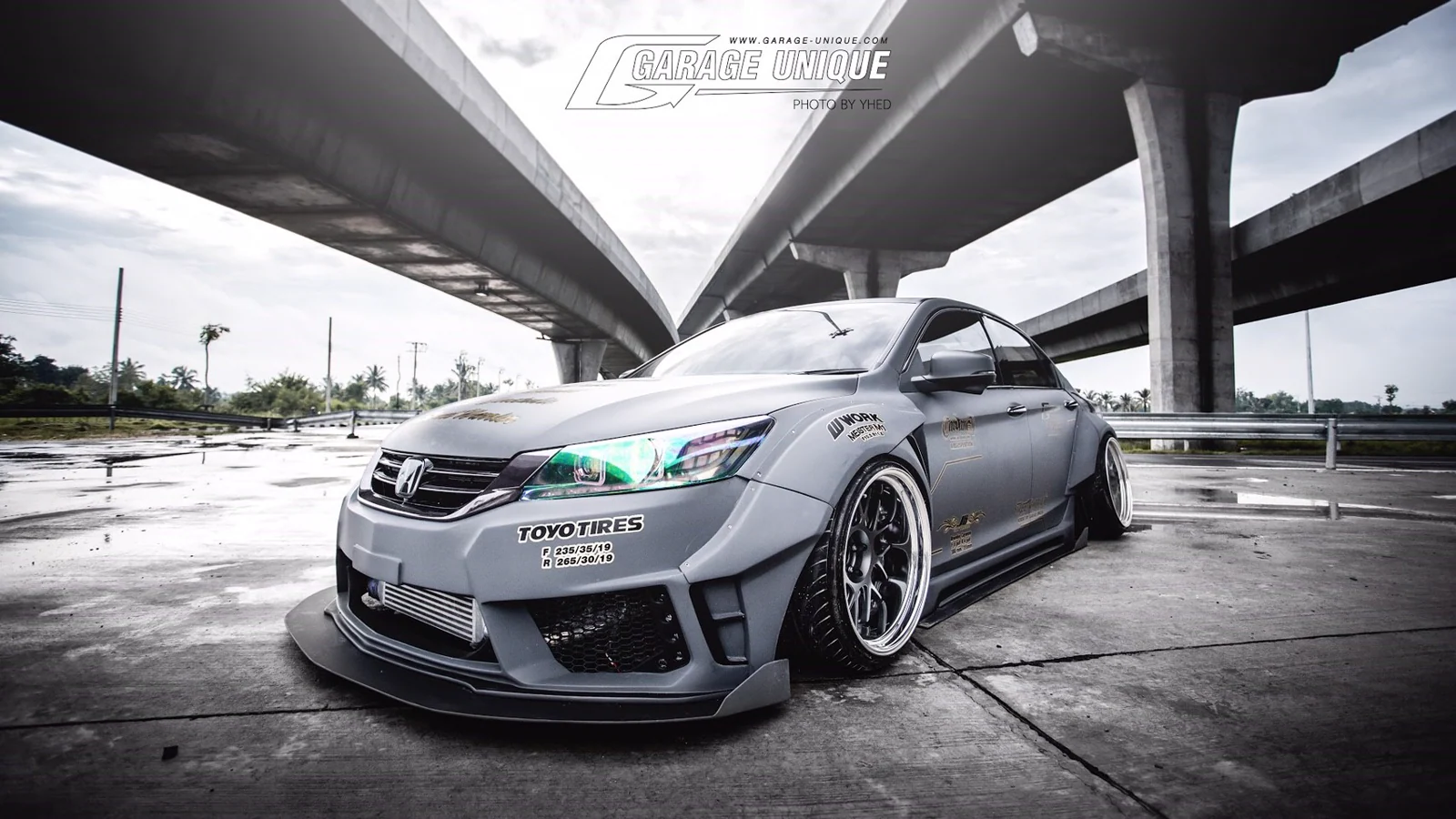 ชุดแต่ง Honda Accord G9 2014 2019 Wide Body