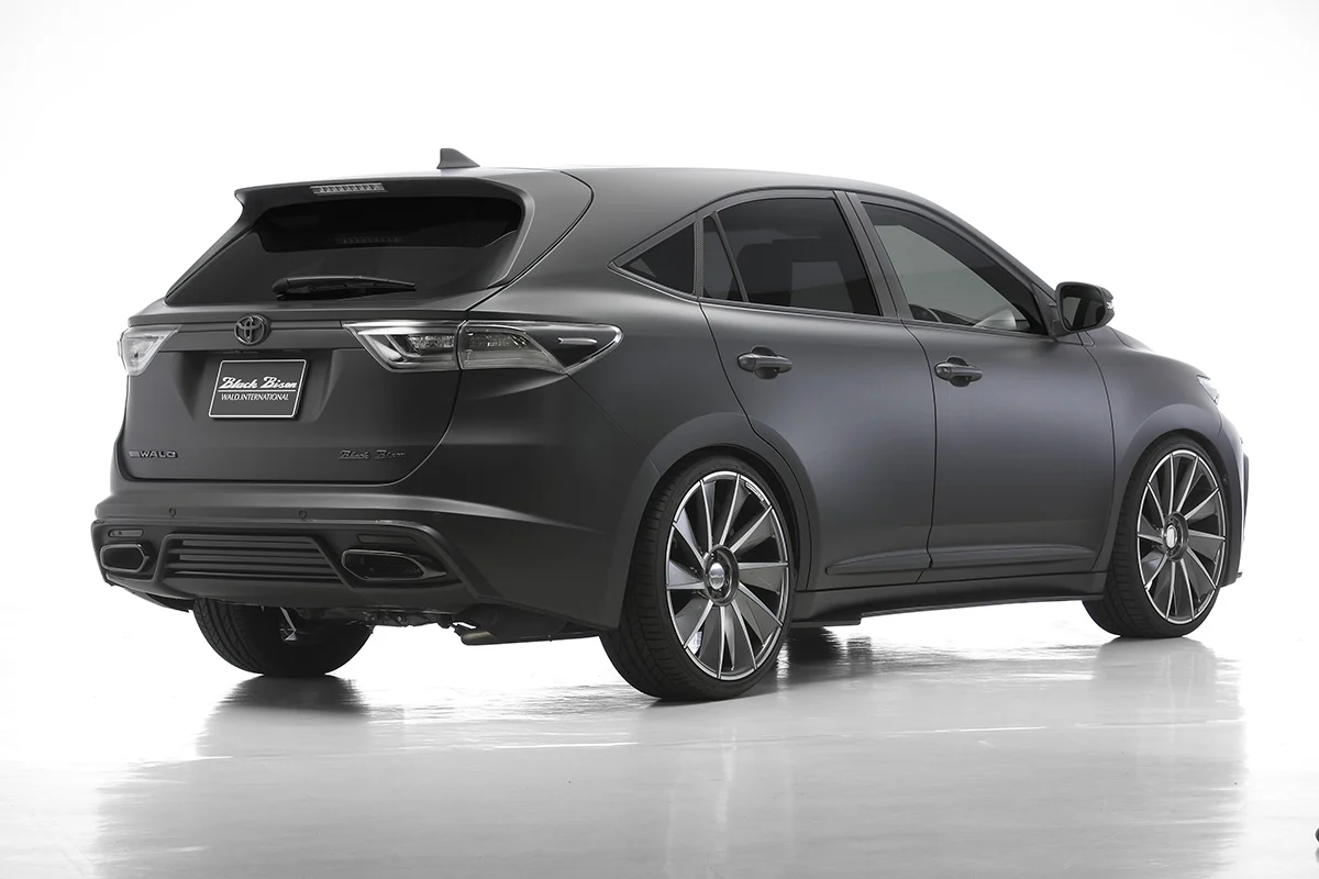 ชุดแต่ง TOYOTA HARRIER WALD Japan สปอร์ตไลน์ แบล็กไบซัน เอดิชัน ภาพ 13