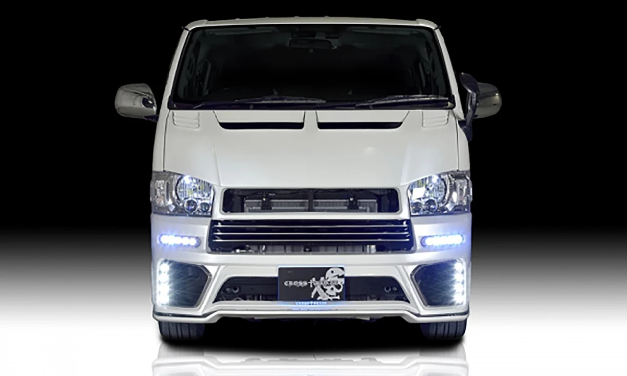 ชุดแต่ง TOYOTA 200HIACE 4 5 6 Bumper type KDH/TRH20# 2013.12~Rowen Japan ภาพ 7