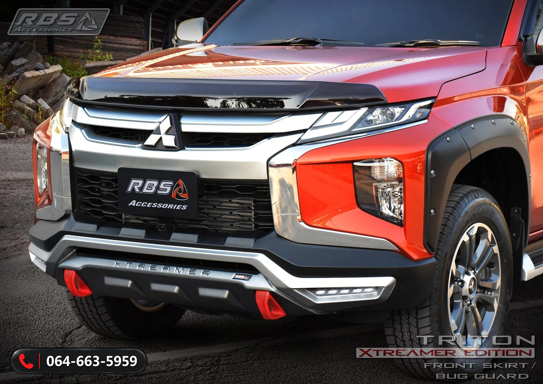 ชุดแต่ง MITSUBISHI TRITON 2019 4x4 RBS ภาพ 8