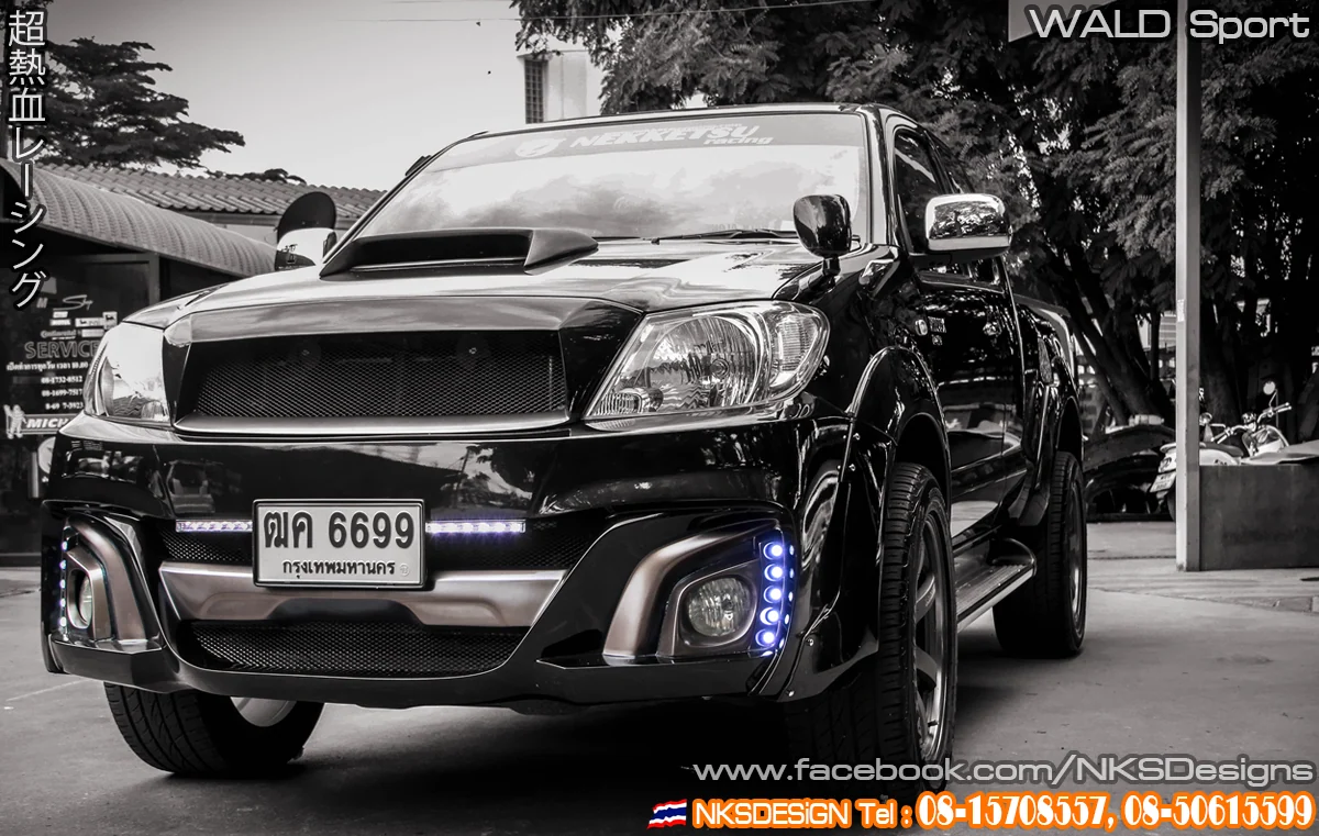 ชุดแต่ง Toyota Hilux Vigo 2008 2014 WALD