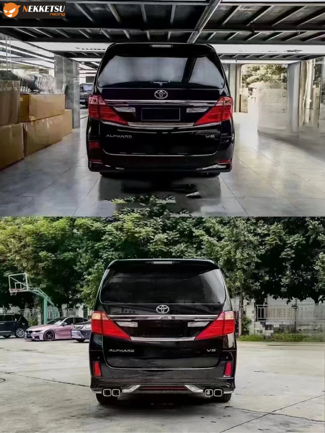 รูปชุดแต่ง ชุดแต่ง Toyota Alphard AH20 2009 2014 แปลงหน้า AH30 ภาพที่ 5