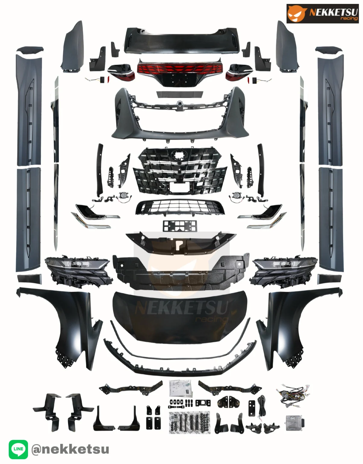 รูปชุดแต่ง ชุดแต่ง Toyota Alphard AH20 2009 2014 แปลงหน้า Alphard 40 ภาพที่ 1