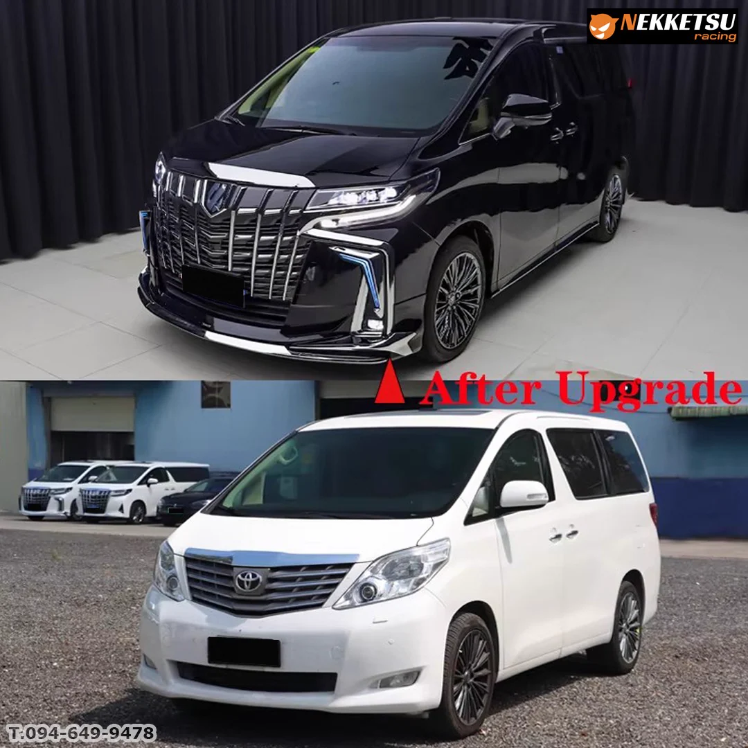 รูปชุดแต่ง ชุดแต่ง Toyota Alphard AH20 2009 2014 แปลงหน้า AH30 Full ภาพที่ 2