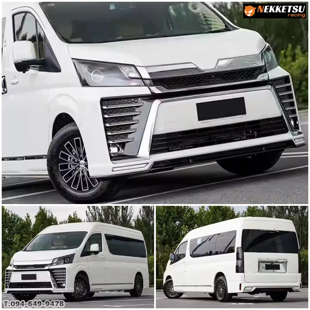 รูปชุดแต่ง ชุดแต่ง TOYOTA Commuter รถตู้ 2019 2025 หน้า Alphard 1 ภาพที่ 4
