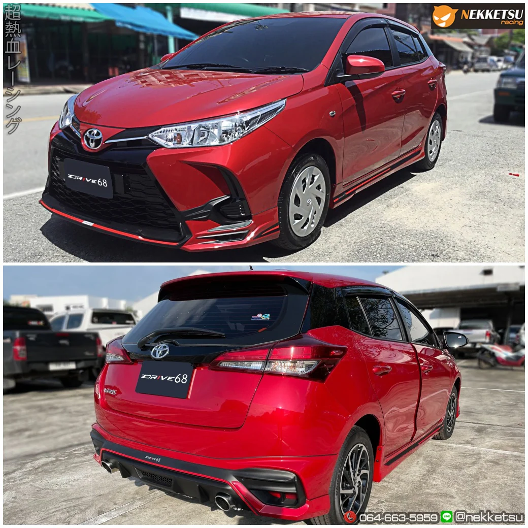 รูปชุดแต่ง ชุดแต่ง Toyota Yaris Ativ 20 23 Drive68 5 ประตู ภาพที่ 7