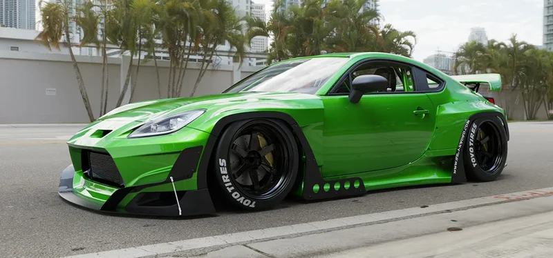 ชุดแต่งไวด์บอดี้ V2.0 Complete Wide Body Aero Kit - BRZ [ ZD-8 ] / GR86 + Mid-rise Wing Pandem ภาพสินค้าที่เลือก