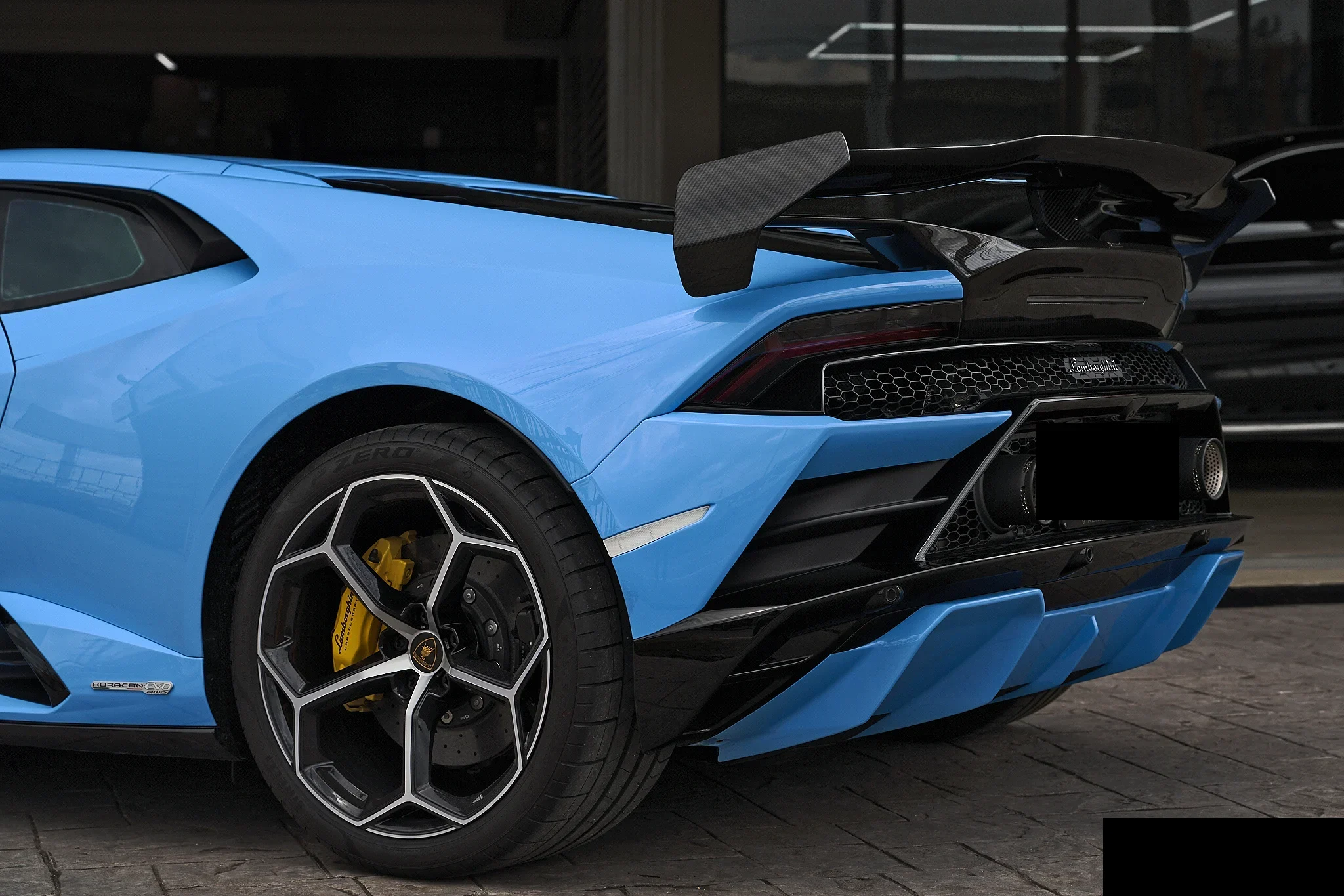 ชุดแต่ง LAMBORGHINI EVO Huracan EVO RWD x Vorsteiner Monza Wing Prodrive Shop ภาพ 6
