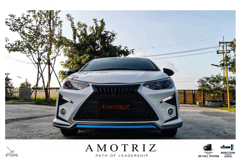 ชุดแต่งกันชนหน้า โตโยต้า YARIS ATIV 4ประตู และ 5ประตู bodykits - TOYOTA ชุดแต่งกันชนหน้า โตโยต้า YARIS ATIV 4ประตู และ 5ประตู bodykits ชุดแต่งรถ ภาพ 22