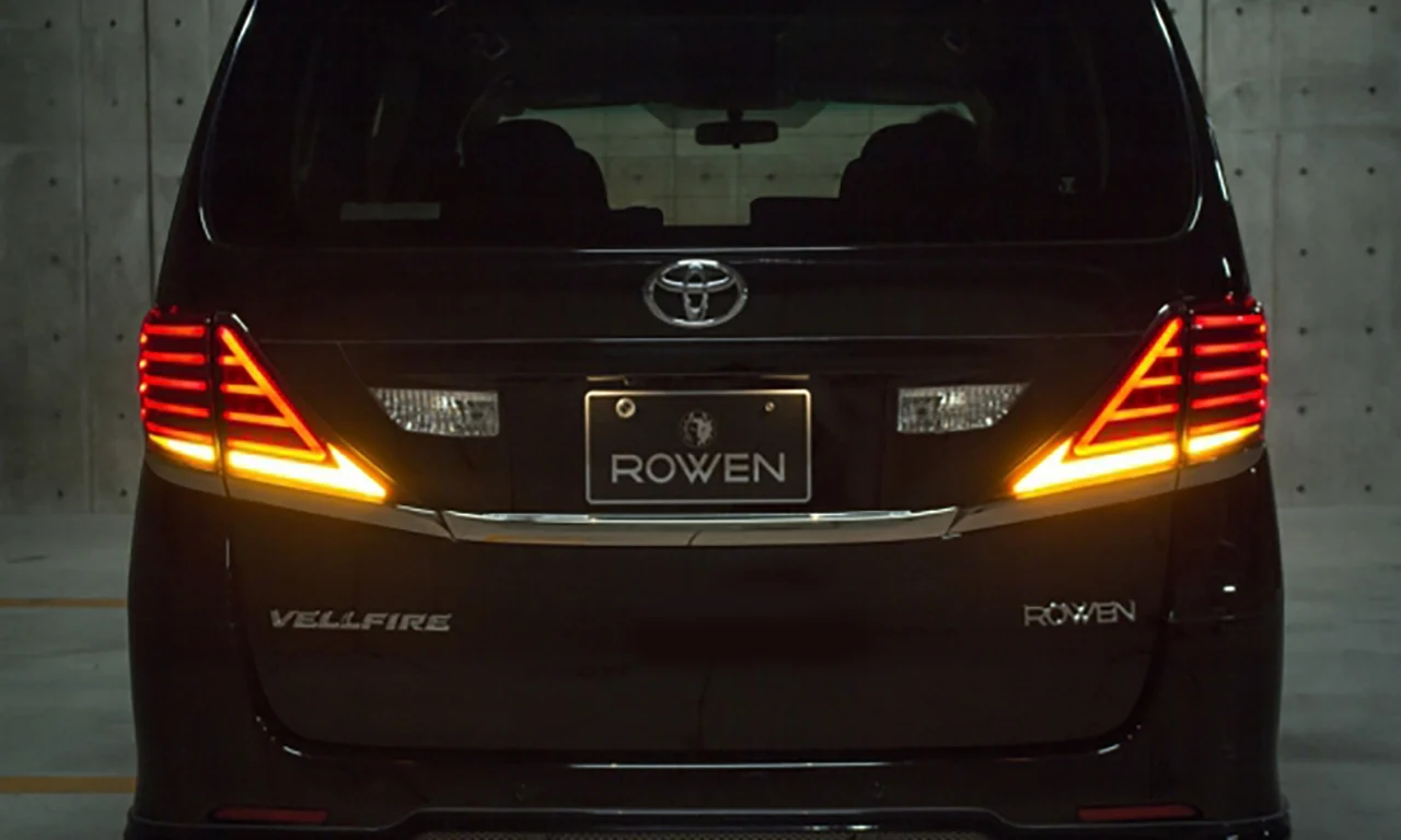 ชุดแต่ง TOYOTA 20 ALPHARD S/SR-grade MODEL ANH2#W/GGH2#W/ATH20W 2011.12~2015.1 Rowen Japan ภาพ 15