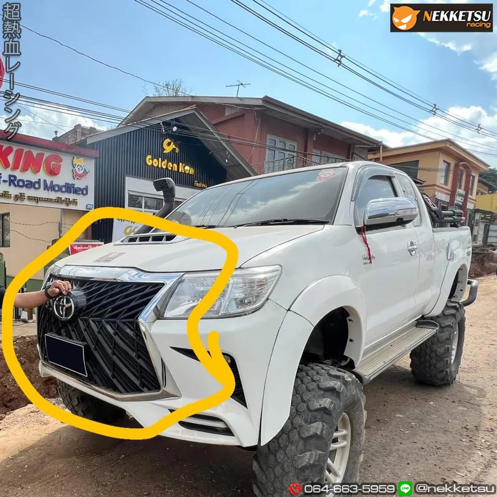 ชุดแต่ง Toyota Hilux Vigo 2008 2014 Lexus LX