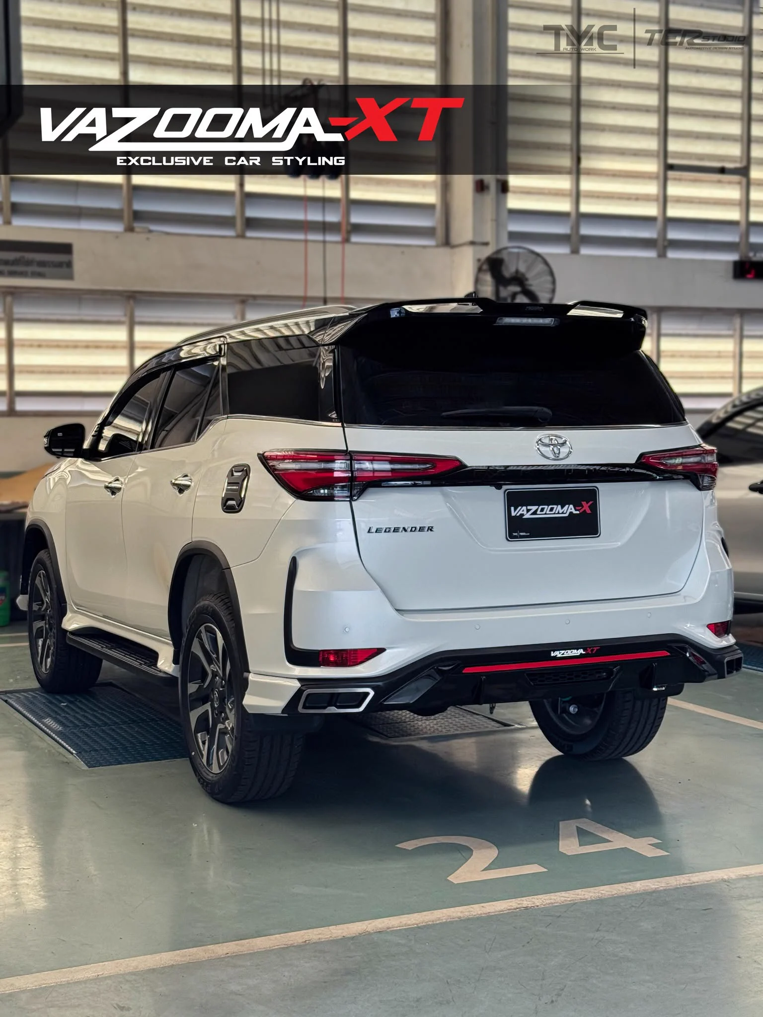 รูปชุดแต่ง ชุดแต่ง Toyota Fortuner 2020 2024 Drive 68 Vazooma XT ภาพที่ 4