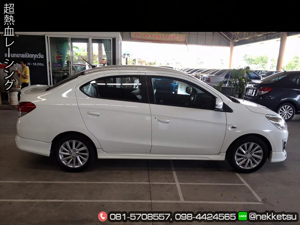 รูปชุดแต่ง ชุดแต่ง Mitsubishi Attrage RedLine V1 ภาพที่ 3