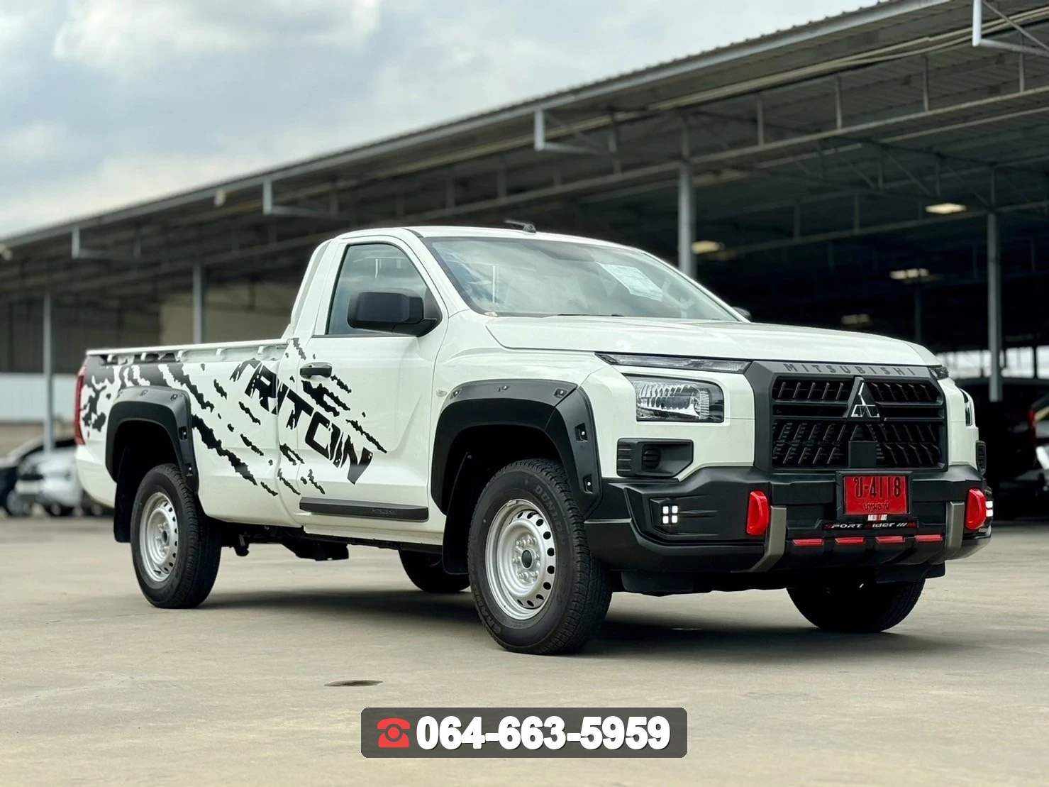ชุดแต่ง MITSUBISHI คิ้วล้อ Triton 2023 รุ่น Single cab RiderM ภาพ 3