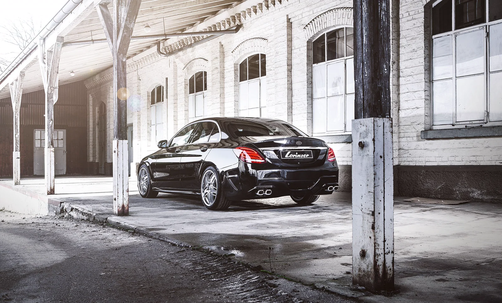 รูปชุดแต่ง ชุดแต่ง Mercedes-Benz C Class W205 2018 2020 Lorinser ภาพที่ 4