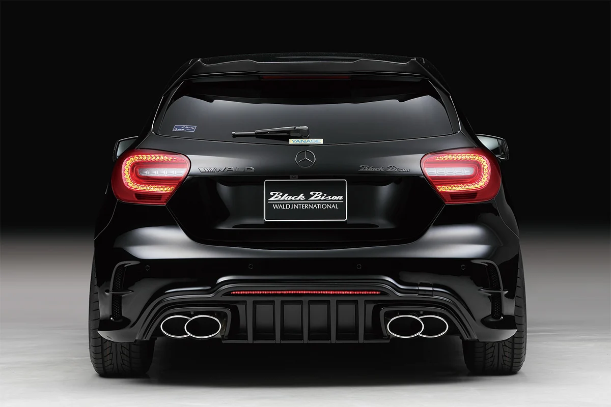 ชุดแต่ง MERCEDES-BENZ A-CLASS WALD Japan สปอร์ตไลน์ แบล็กไบซัน เอดิชัน ภาพ 2