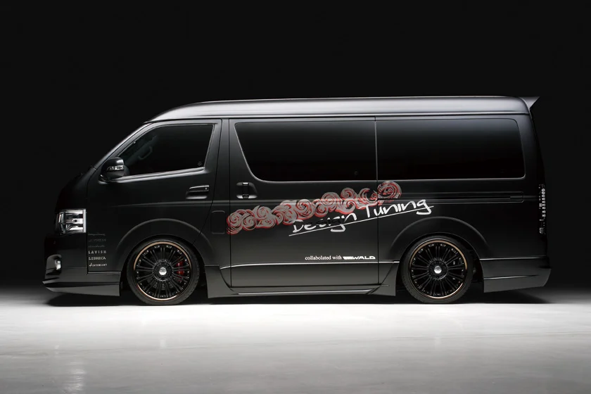 ชุดแต่ง TOYOTA HIACE WIDE WALD Japan เอ็กเซ็กคิวทีฟไลน์ ภาพ 6