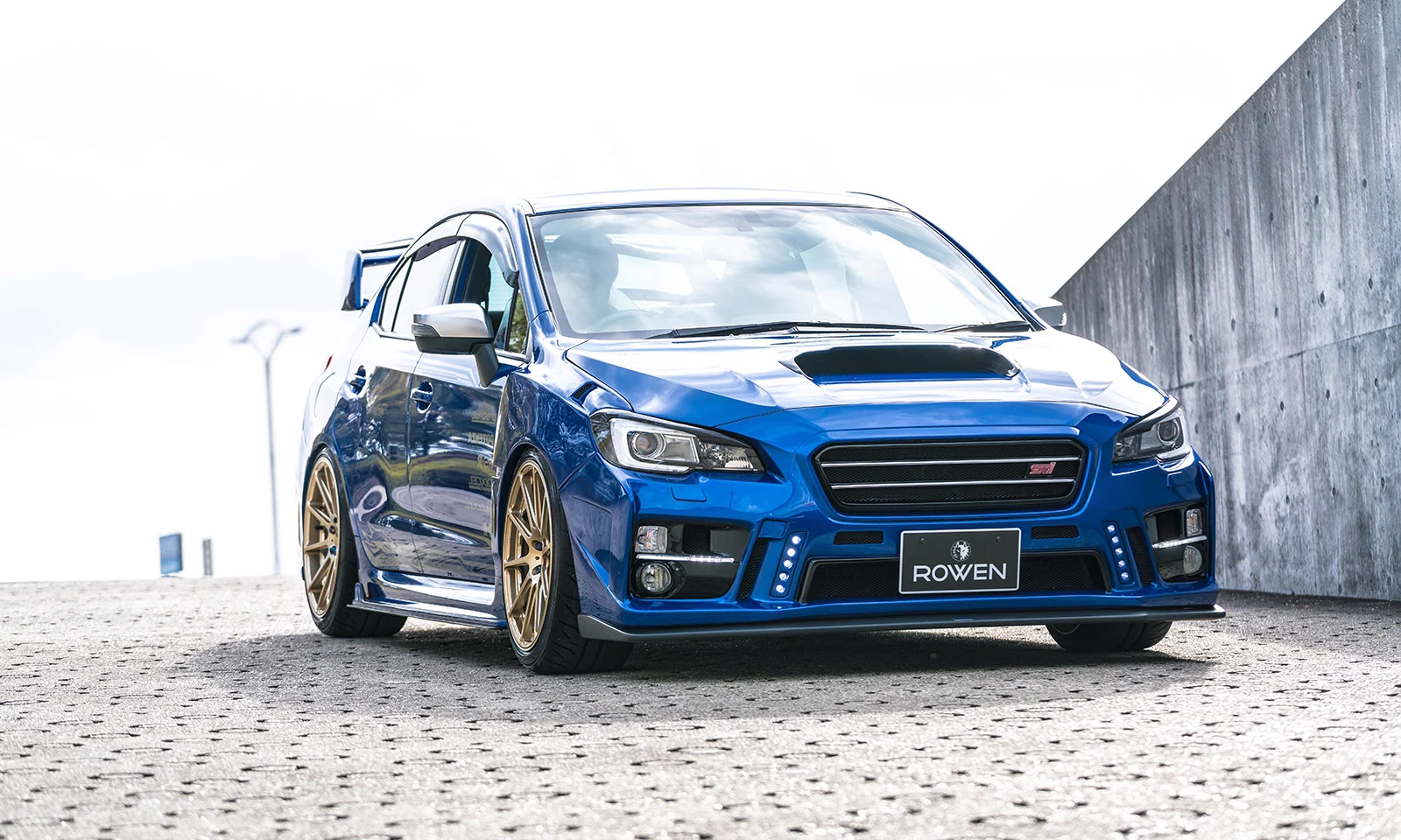 รูปชุดแต่ง ชุดแต่ง Subaru Impreza VAB 2014 2024 Rowen WRX STi 2014 2017 ภาพที่ 8