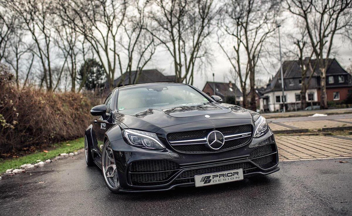 รูปชุดแต่ง ชุดแต่ง Mercedes-Benz C Class W205 2018 2020 PD Wide Body ภาพที่ 9