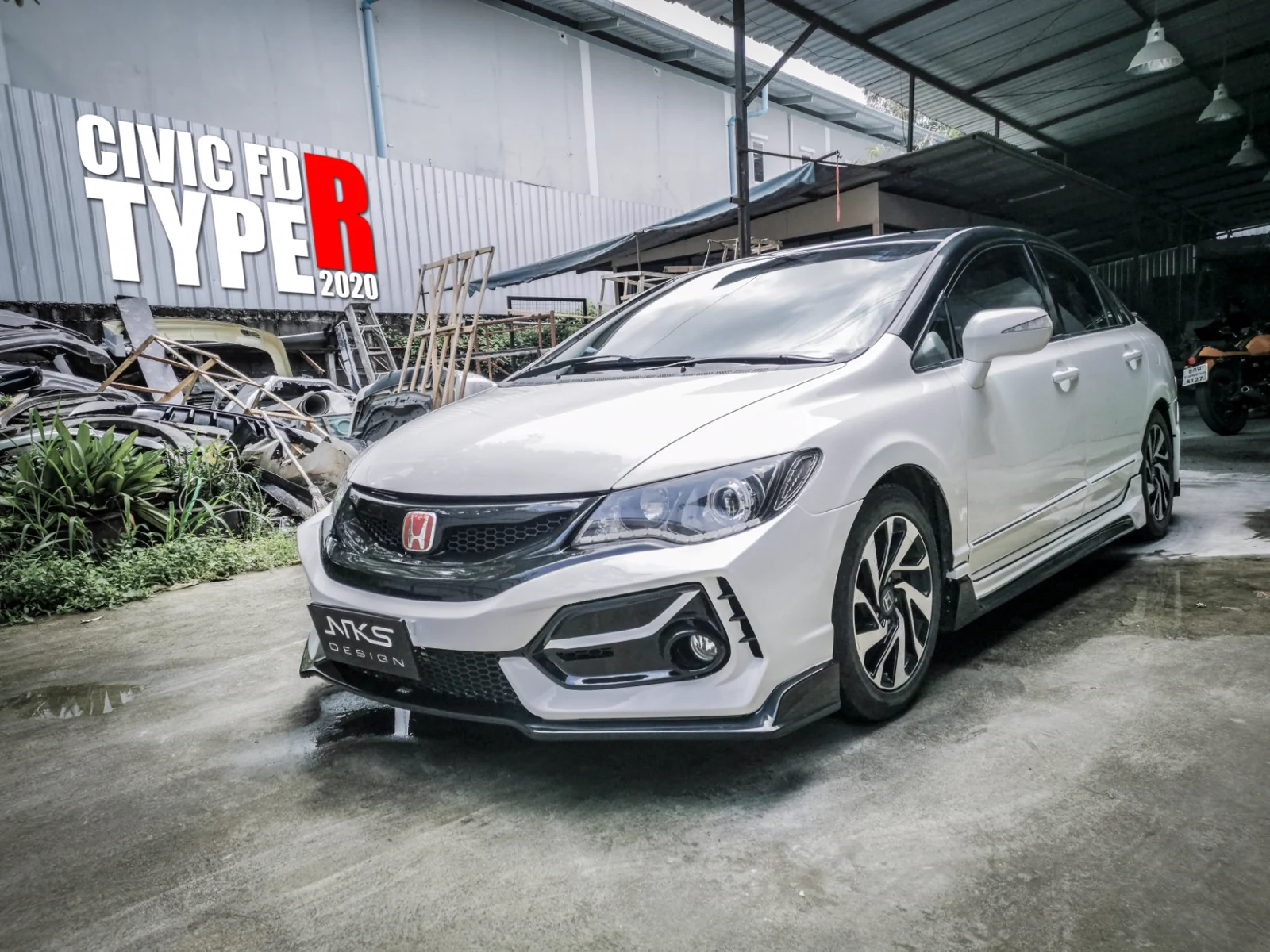 ชุดแต่ง Honda Civic FD 06 11 Type R 2020
